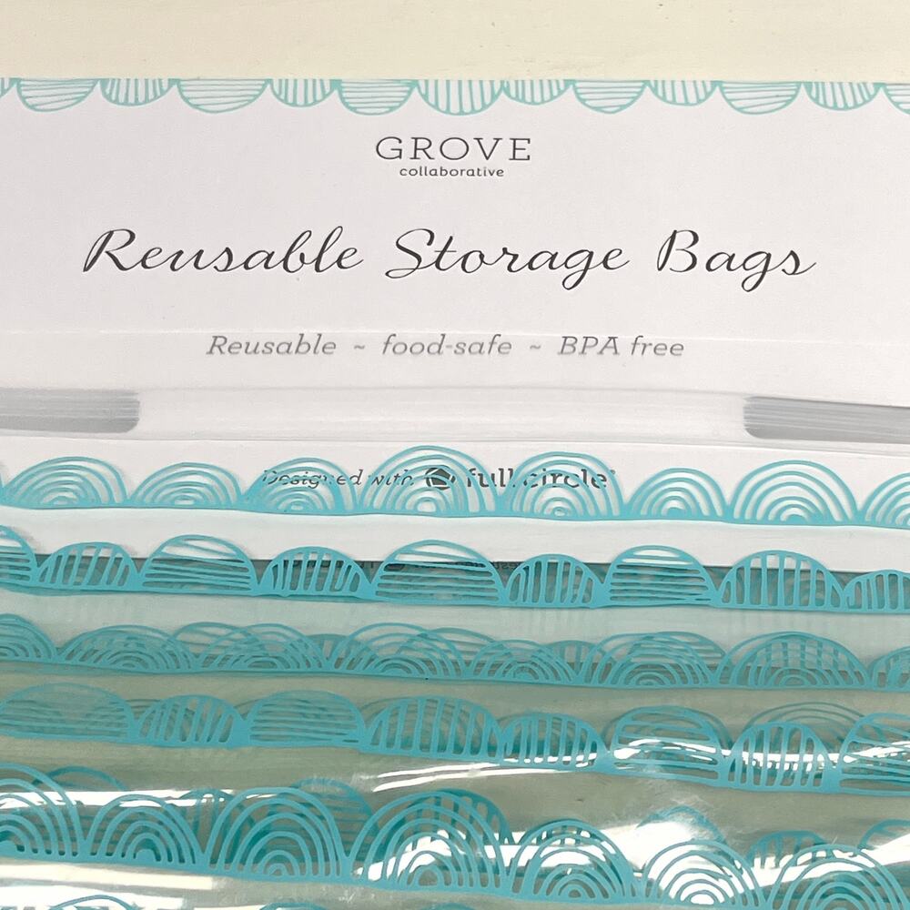 Grove Reusable Storage Snack Bags - Picture 2 of 4